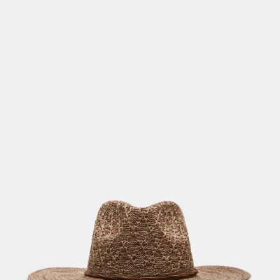 MARLED KNIT WESTERN HAT TAN