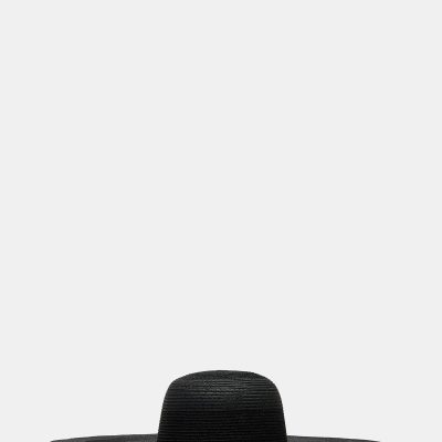 LUREX FLOPPY HAT BLACK