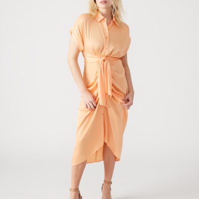 TORI DRESS PEACH