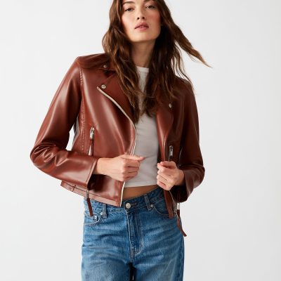 VINKA JACKET COGNAC – SM REBOOTED