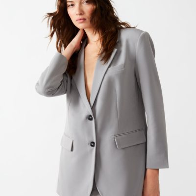 IMAAN BLAZER GREY