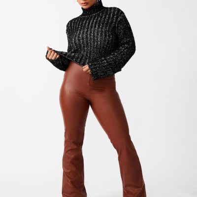 CITRINE PANT COGNAC