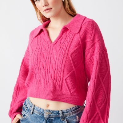 CAY SWEATER FUSCHIA