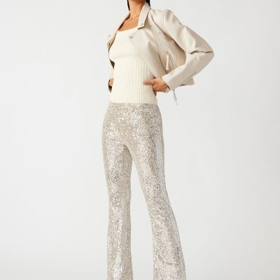 CITRINA SEQUIN PANT SILVER