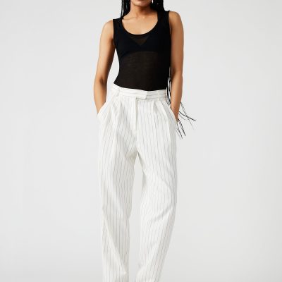 RUMI PANT WHITE/BLACK