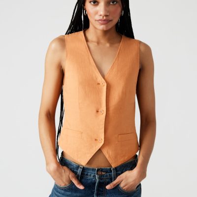 SELENE VEST CARAMEL