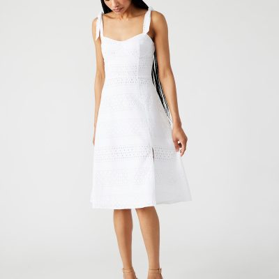 CARLYNN DRESS WHITE