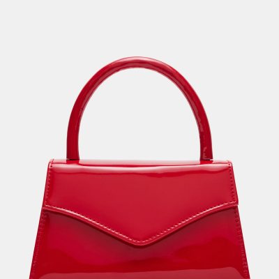 AMINA BAG RED PATENT