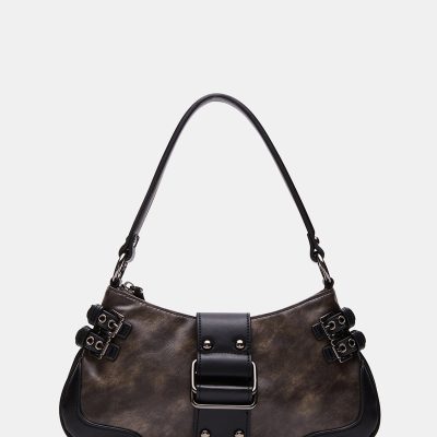 NICO BAG BROWN DISTRESSED