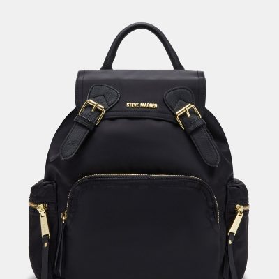 NYLON BACKPACK BLACK