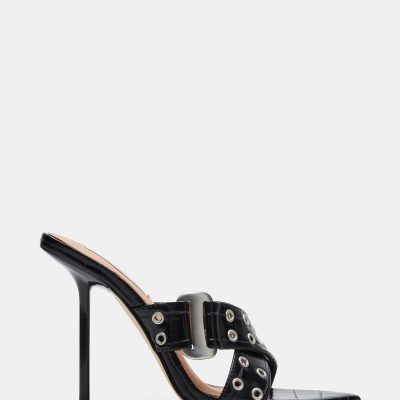 INEZ BLACK CROCODILE