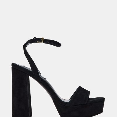 LESSA BLACK SUEDE