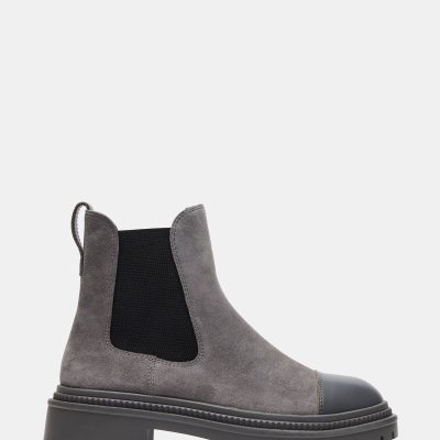 MAYSLIE LIGHT GREY SUEDE