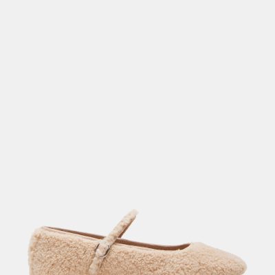 VINETTA FAUX SHEARLING NATURAL