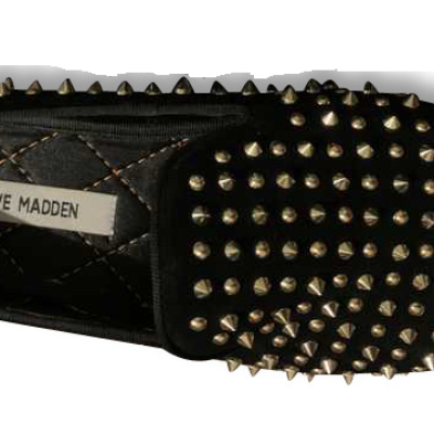 STUDDED LOAFERS IN BLACK – SM REBOOTED