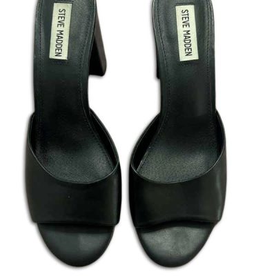 BLACK LEATHER SLIP-ON – SM REBOOTED