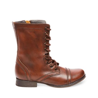 TROOPA BROWN LEATHER – SM REBOOTED